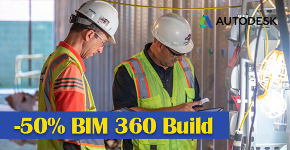 Скидка 50% на Autodesk BIM 360 Build