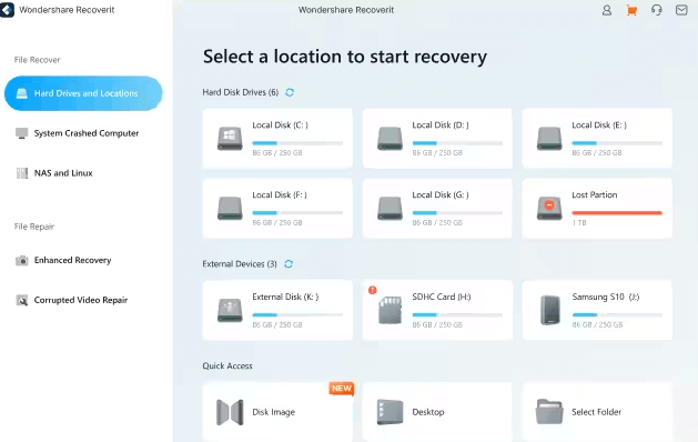 Wondershare Recoverit Standard картинка №30085